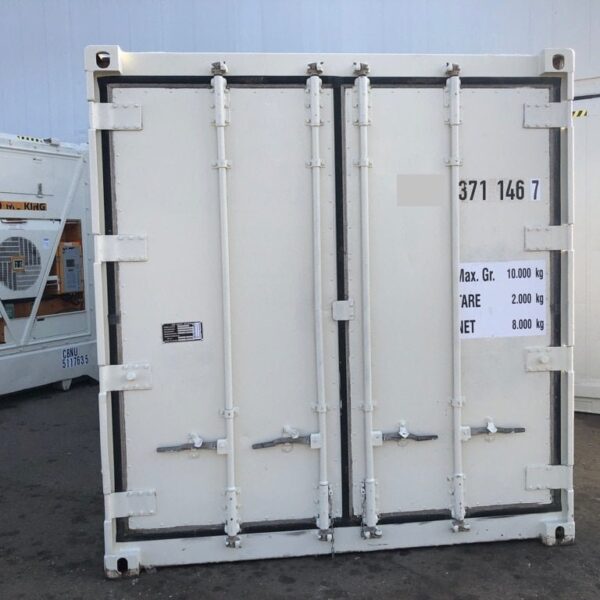 10′ HC insulated shipping container, ex-reefer