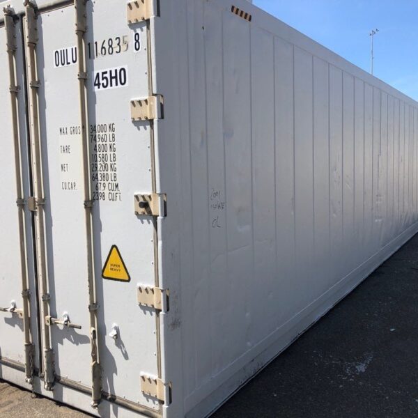 40ft HC insulated shipping container for sale, ex-reefer