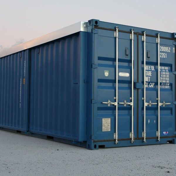 20′ Storage Containers for sale with sliding door