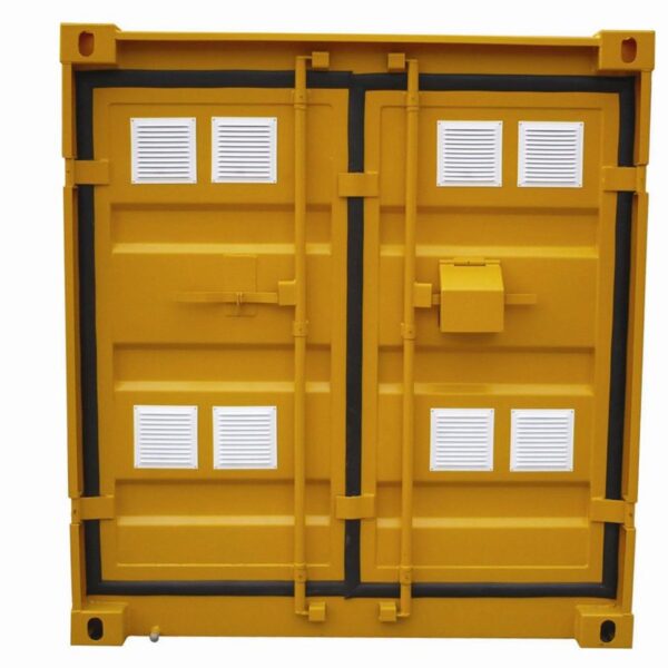 10′ hazardous waste container