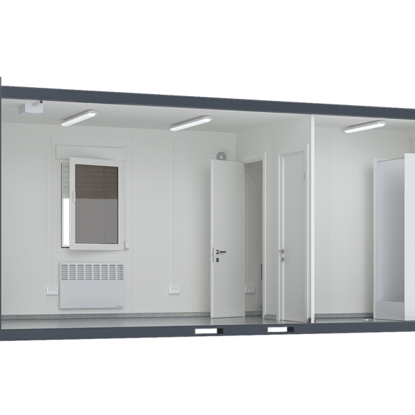 20′ Break Room with toilet and shower, Premium